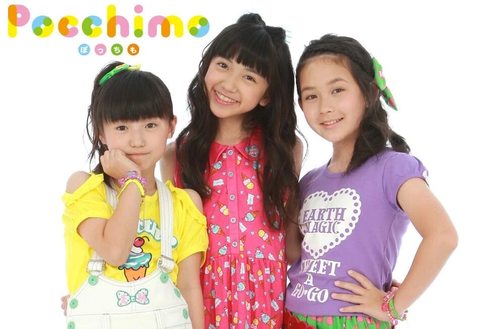 アイドルグループPocchimoとしてメジャーデビューした頃の畑芽育