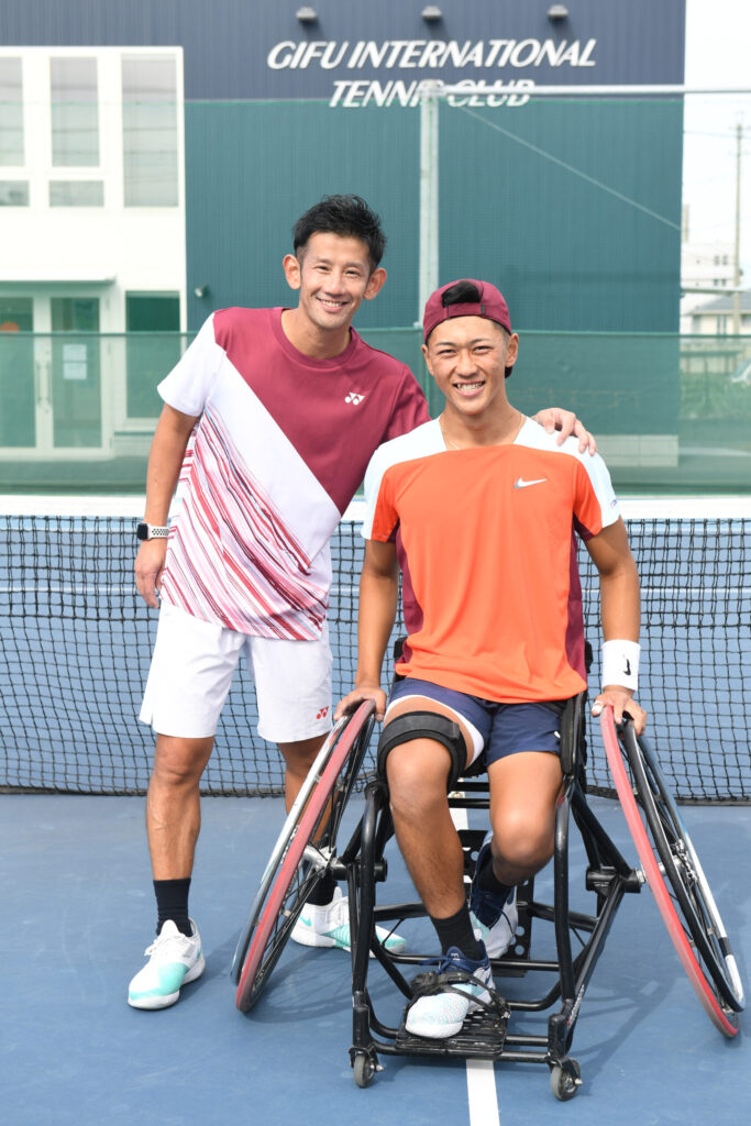 小田凱人選手のコーチであり練習パートナーの熊田浩也さん